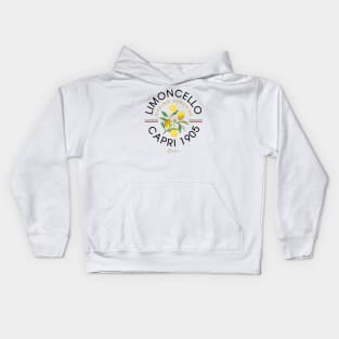 Limoncello Capri Italy Kids Hoodie